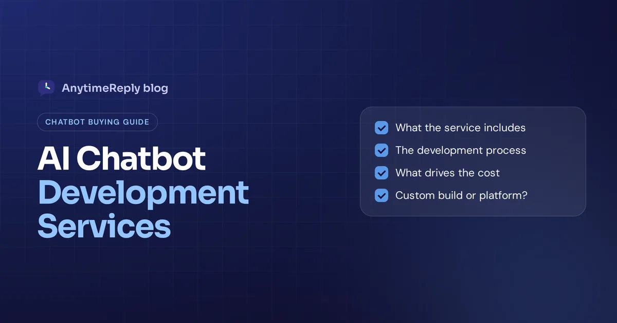AI Chatbot Development Services: Costs, Process and Top Companies