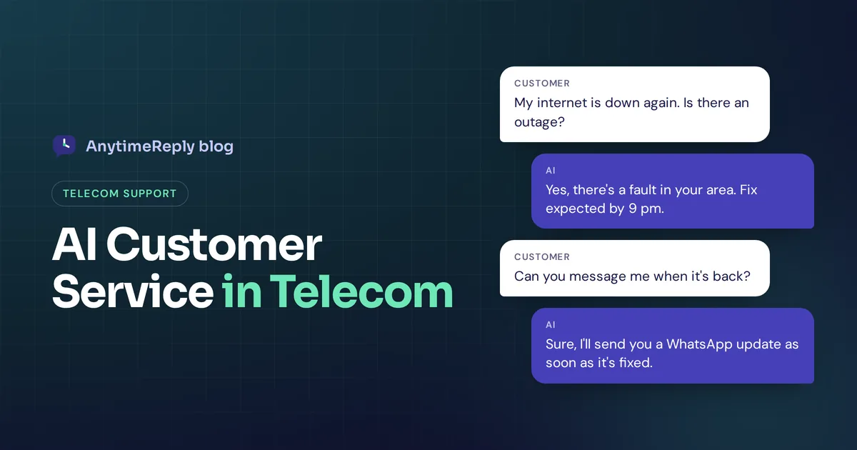 AI Customer Service in Telecom: Use Cases, Tools and How to Start