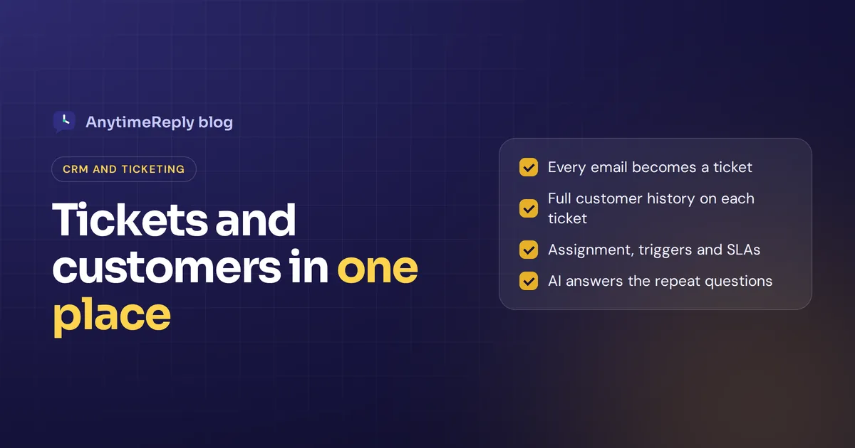 CRM Ticketing System Guide: Help Desk Features, Tools and Setup