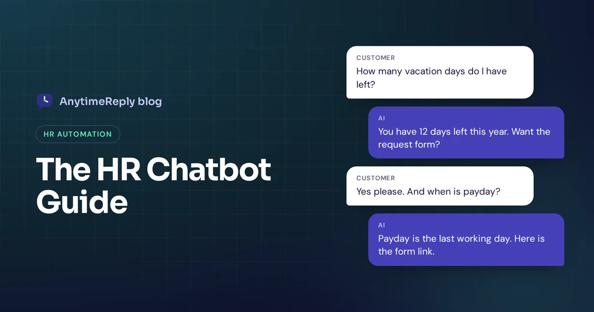 HR Chatbot: Use Cases, Examples and How to Set One Up