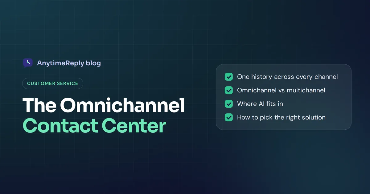 Omnichannel Contact Center: What It Is and How to Choose One