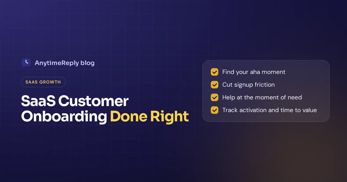 SaaS Customer Onboarding: Process, Checklist and Best Practices